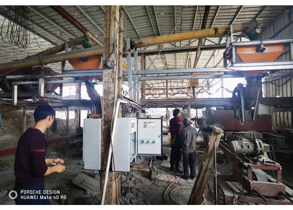 中山水泥制品廠水泥卸料稱重系統(tǒng)