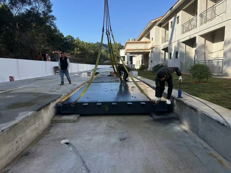 惠州嵩華鑫地磅項(xiàng)目