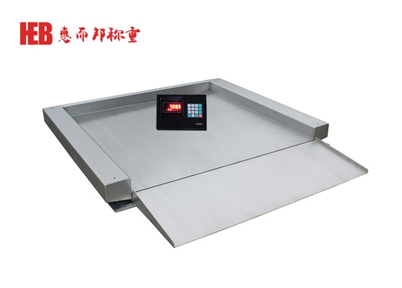 不銹鋼小地磅（化工涂料行業(yè)首選）